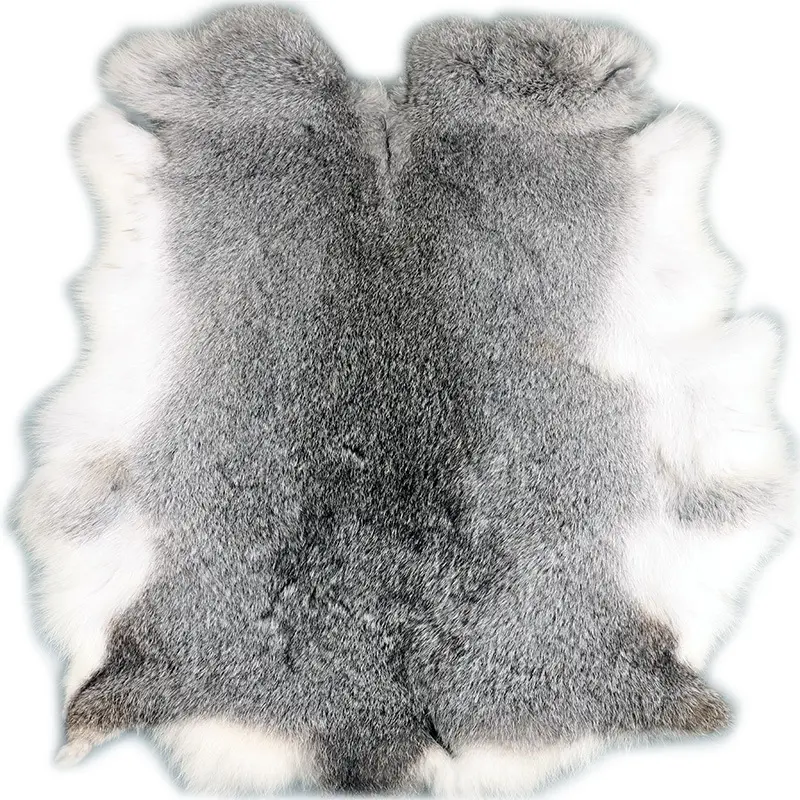 Piel de conejo auténtica 100% piel de conejo auténtica a la venta se puede utilizar para la piel de conejo giratoria en casa