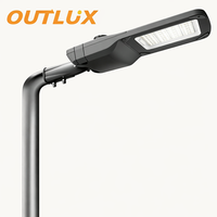 Éclairage extérieur étanche IP66 en aluminium intelligent à haut lumen, lampadaire LED moderne pour route