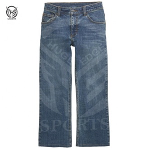 Pantalones Vaqueros de Moda al por Mayor, 100% Algodón, Talla Grande, Corte Recto y Ajustado para Hombre. - Product Image 6