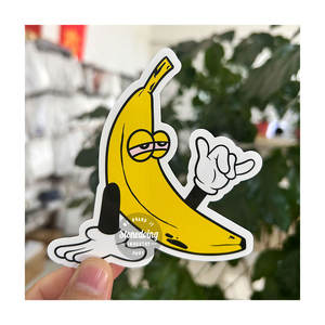 Pegatina <span class=keywords><strong>de</strong></span> Vinilo <span class=keywords><strong>de</strong></span> PVC Autoadhesiva, Resistente a la Intemperie, Duradera, Impermeable, con Logotipo Troquelado, Diseños Populares, Pegatinas Personalizadas - Product Image 1