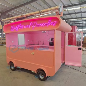 New Products <b>Electric</b> Food Truck with Full Kitchen Equipment Ice Cream Fast Trailer Car Food Truck With CE Certification - Product Image 3
