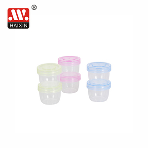 2 gói 0.05L Mini nhựa lưu trữ chum <span class=keywords><strong>Set</strong></span> với vít trên nắp - Product Image 3