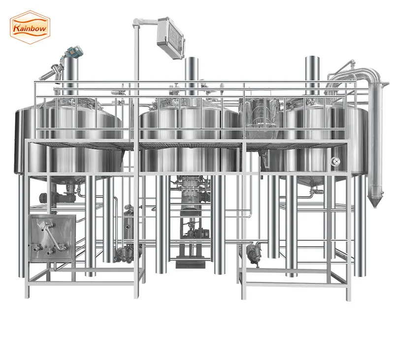 2000L chìa khóa trao tay công nghiệp thiết bị sản xuất bia thương mại hệ thống nhà máy bia