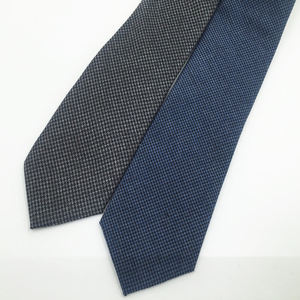 Распродажа, мужской галстук в темно-синюю полоску, классический деловой галстук из полиэстера - Product Image 6