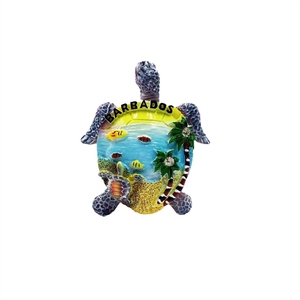 Recuerdo turístico de <span class=keywords><strong>Cabo</strong></span> Verde y Barbados, logotipo de regalo, adhesivo magnético 3D tridimensional de resina para refrigerador. - Product Image 5