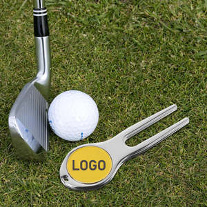 Outil de réparation de divots de golf magnétique personnalisé avec ouvre-bouteille et marqueur de balle, conception OEM - Product Image 6