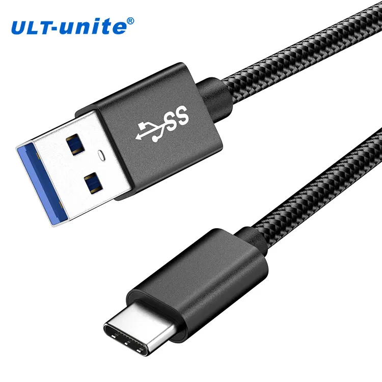 ULT-unite cavo 3.0 USB di tipo C 10Gbps per il trasferimento di dati del disco rigido per la ricarica del telefono cellulare cavo da A A tipo C