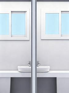 Toilettes portables modulaires doubles en sandwich pour extérieur, avec prix de gros usine pour chantiers, parcs et événements - Product Image 2