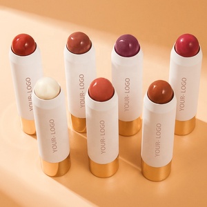 Tinte de alta pigmentación para maquillaje, crema de contorno de Etiqueta Privada, colorete y resaltador, tubo de embalaje Oem, colorete, venta al por mayor - Product Image 3