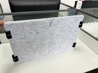 Panneau acoustique de bureau en feutre PET pour une intimité accrue, une concentration accrue et des intérieurs modernes