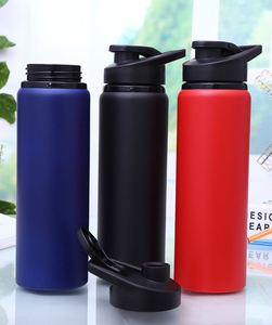 Wholesale Custom Logo 600ml Portable Single Wall Aluminum Bike Drink Water Bottle - Product Image 1