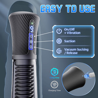 Nouvelle Arrivée - Godet de Masturbation Électrique Connecté pour Hommes - Vibrateur et Aspirateur pour l'Entraînement et l'Agrandissement du Pénis - Pour Usage Masculin