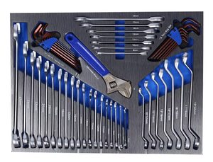 Ensemble d'outils de mécanique professionnels de 424 pièces avec clés à douilles hexagonales, kit complet d'outils de réparation automobile dans une boîte de rangement portable - Product Image 2
