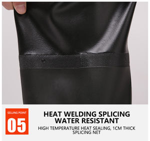 Vente directe en usine, cuissardes imperméables à taille haute, cuissardes à <span class=keywords><strong>pied</strong></span>, pêche à la poitrine - Product Image 5