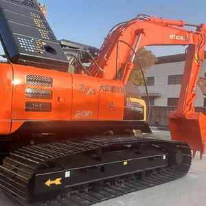 Excavadora Hitachi de segunda mano Alta calidad Precio bajo Excavadora mediana Hitachi ZX200 usada a la venta - Product Image 1