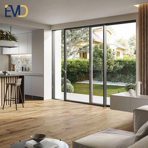 Puerta Corredera de Patio de Aluminio con Doble Acristalamiento, Diseño Moderno para Exteriores de Villas - Product Image 6