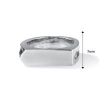 VANFI Custom Size Herren Fine Jewelry Sterling Silber Verlobung Hochzeit Blank Ring