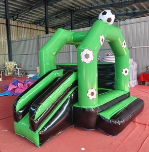 Nhà Máy Bán Hàng Trực Tiếp 2.5M * 3.5M * 3M Trẻ Em 'Yêu Thích Lâu Đài Inflatable Không Khí Bouncy Nhà Nhảy Bóng Đá <span class=keywords><strong>Bouncer</strong></span> Trẻ Em 'Giải Trí - Product Image 2