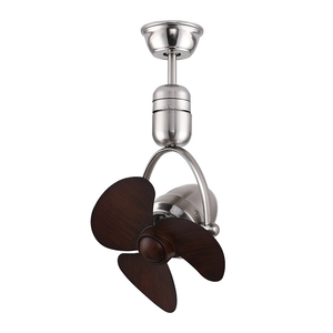 Muurgemonteerde 16 Inch Kleine Hoekplafondventilator Met 3 Bladen Stille Borstelloze Gelijkstroommotor Oscillerende Plafondventilator Met Afstandsbediening - Product Image 4