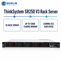 Applications Réseau d'Entreprise 128 Go DDR5 ECC Intel Xeon E-2456 Serveur Rack 1U Lenovo ThinkSystem SR250 V3