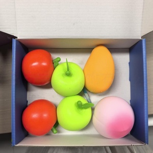 Fruit Squeeze Toys Slow Rising Stress Relief 6 <b>Pack</b> Soft Squishy Fruit Shape <b>Fidget</b> Set for Kids Adults Office Gifts - Product Image 3