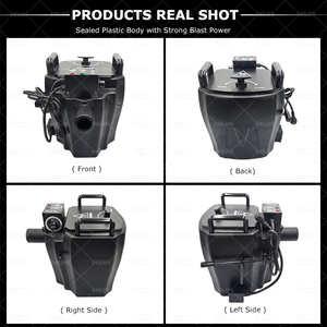 Delifx không tiếng ồn mặt đất thấp sương mù khói Máy làm đá khô cách nhiệt vật liệu composite cường độ cao ma quái Máy sương mù thấp - Product Image 3