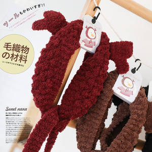 Hiver Femmes Pas Cher Russe Coral Fleece Fluffy Knitted Warm Scarf Black pink Wine Red Fashion Wholesale Hats - Product Image 6