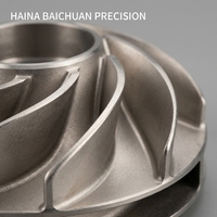 Hainabaichuan Impeller de pompe en silice solée moulée avec précision CF8/316 pour systèmes d'eau industriels
