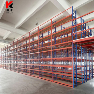 Étagères robustes réglables sans soudure, type palette épaissie, multi-niveaux, haute capacité pour entrepôt industriel - Product Image 1