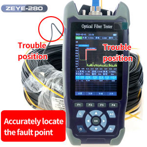 Mini OTDR Glasfaser reflekto meter 9 Funktionen SC/UPC-Anschluss RJ45-Ethernet-<span class=keywords><strong>Tester</strong></span> 3G VFL OLS OPM Ereignis karte Optisches Kabel - Product Image 5