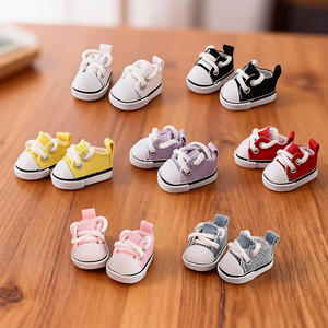 Zapatos de Muñeca de Plástico Hechos a Mano al por Mayor, con Forma de Dibujos Animados, 17 cm, Accesorios de Juguete Mini Casuales de 3.8 cm - Product Image 6