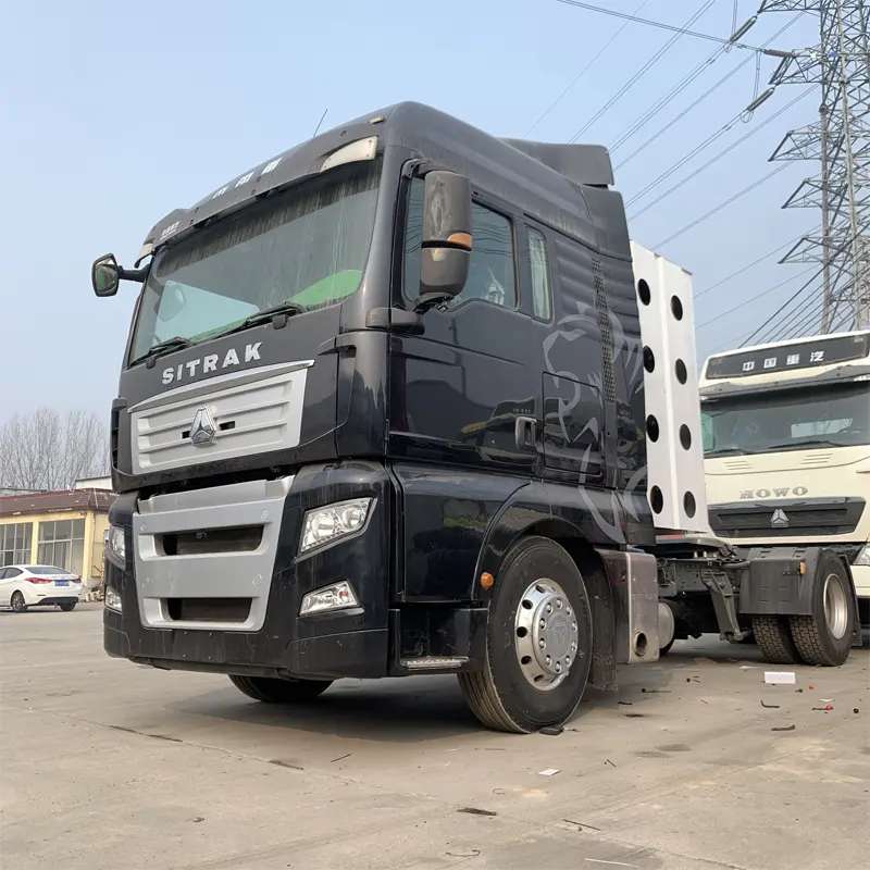 Hot Sale Sinotruk Sitrak C7H G7H 4X2 CNG Euro 5 howo used Tractor Truck For Russia