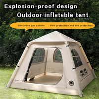 Tente gonflable de haute qualité en tissu Oxford, tente de tourisme gonflable, tente de camping portable, tente gonflable d'extérieur