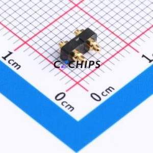 YZ208815048P-02030-01 Pogo Pin Connector Connector ( Type: Pogo Pin )( Total PIN Count: 2P )( Pitch: 3mm ) - Product Image 1