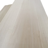 Prix d'usine d'exportation de panneau de paulownia en bois massif de haute qualité en Chine