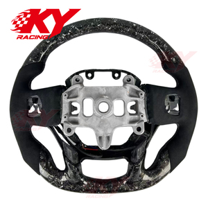 Accesorios para Automóviles, Volante de Fibra de Carbono Forjado Personalizado para Dodge Ram 1500 TRX RHO 2500 3500 4500 5500 2018-2027, con Calefacción - Product Image 4
