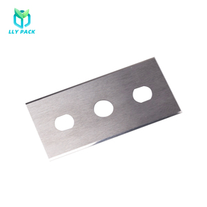 43*22*0.5mm Double <b>Edge</b> Carbon Steel Blade for Cutting Wrapping Film Foil - Product Image 1