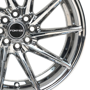 Fonyee para Vossen 16 <span class=keywords><strong>18</strong></span> pulgadas 4x100 0/108/114.3 5x120 cromo Multi Spoke 4 5 Lug Holes Huecos Mag aleación coche ruedas Auto Rines llantas - Product Image 5