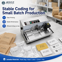 Machine de numérotation électrique automatique MY-380F, codeur de date et de numéro de lot pour étiquettes, sacs et emballages en plastique