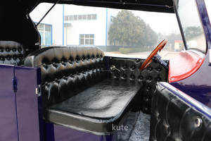 รถบัสไฟฟ้าโบราณสไตล์วินเทจ พร้อมมอเตอร์ไฟฟ้า สำหรับการท่องเที่ยวชมวิวในรีสอร์ทและชุมชน - Product Image 6