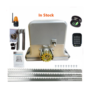 Ouvre-porte <span class=keywords><strong>coulissant</strong></span> automatique Yiyi 2000 kg, moteur DC sans balais, design moderne, AC 110/220V, alliage d'aluminium, plastique, extérieur - Product Image 1