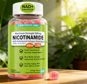 ปลุกความสดใสอ่อนเยาว์: วิตามินกัมมี่ NAD+ ต่อต้านริ้วรอย พร้อมนิโคตินาไมด์และคอลลาเจน เพื่อเพิ่มพลังชีวิต - Product Image 5