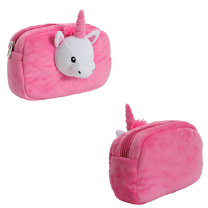 Trousse de <span class=keywords><strong>Maquillage</strong></span> <span class=keywords><strong>Licorne</strong></span> 3D Virale, Sac Cosmétique Rose Moelleux, Organisateur de <span class=keywords><strong>Maquillage</strong></span> Mignon Style Ins pour Tous les Âges - Product Image 5