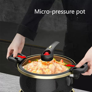 6L Cuisine Soupe Pot Casserole Casserole Verre Couvercle Os Soupe Gaz Multi Fonction Émail Micro Pression Pot Cuisinière - Product Image 4