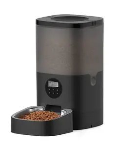 OEM Timed Cat Dog Food Dispenser Feeder with Interactive Voice Recorder with Customize Feeding Schedule Automatic Feeders