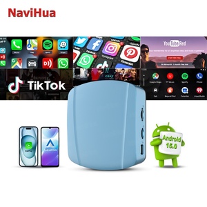 NaviHua Video Box Auto Inalámbrico Carplay Portátil 8GB 256GB YouTube Netflix Playstore Nueva Actualización Última Versión Android 15 Car AI Box - Product Image 4