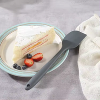 Spatule en silicone de vente chaude ensemble de 6 grattoirs alimentaires résistants à la chaleur pour mélanger les ustensiles de cuisine antiadhésifs ustensiles de cuisine de cuisson
