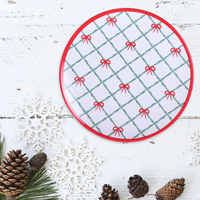 Assiette en mélamine festive, réutilisable, incassable, de qualité alimentaire, pour le dîner de Noël en famille, les banquets de fin d'année, l'utilisation quotidienne en cuisine et à la table