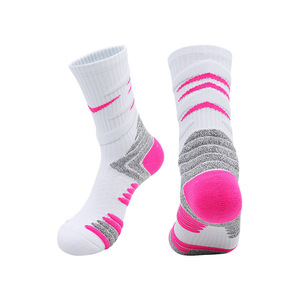 Mid Tube Summer Football <b>Socks</b> for Children Youth Adults Cuff Logo Wear-resistant Anti-Slip for Basketball Cycling Yoga <b>Running</b> - Product Image 5