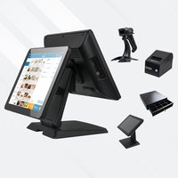CARAV POS Factory Direct Windows tout-en-un caisse enregistreuse Android Terminal double ordinateur Machine tactile avec système Pos